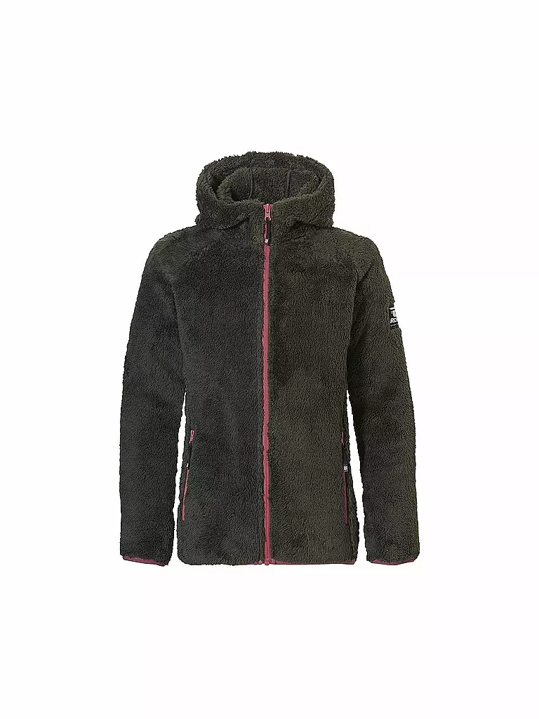 REHALL | Mädchen Snowboard Fleecejacke Emma-R-JR | olive