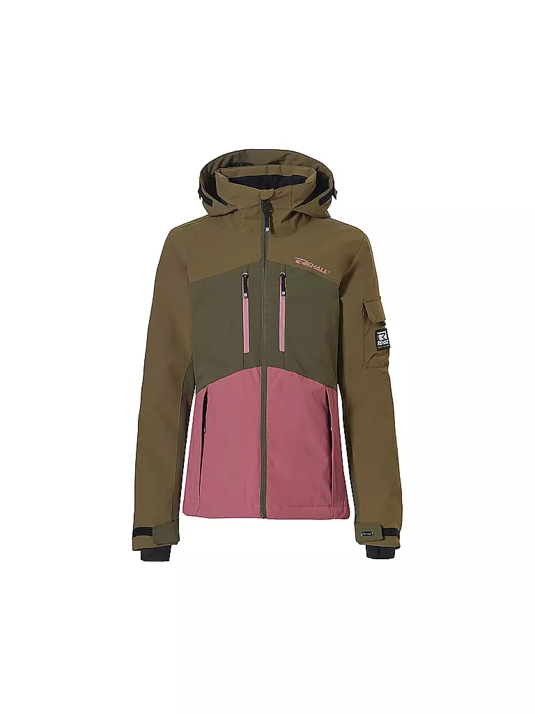 REHALL | Mädchen Snowboardjacke Rome-R-JR | olive