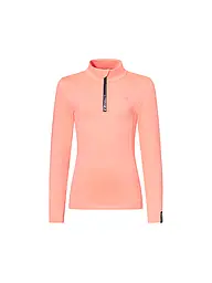 REHALL | Mädchen Unterzieh Zipshirt MICHA-R-JR | Koralle