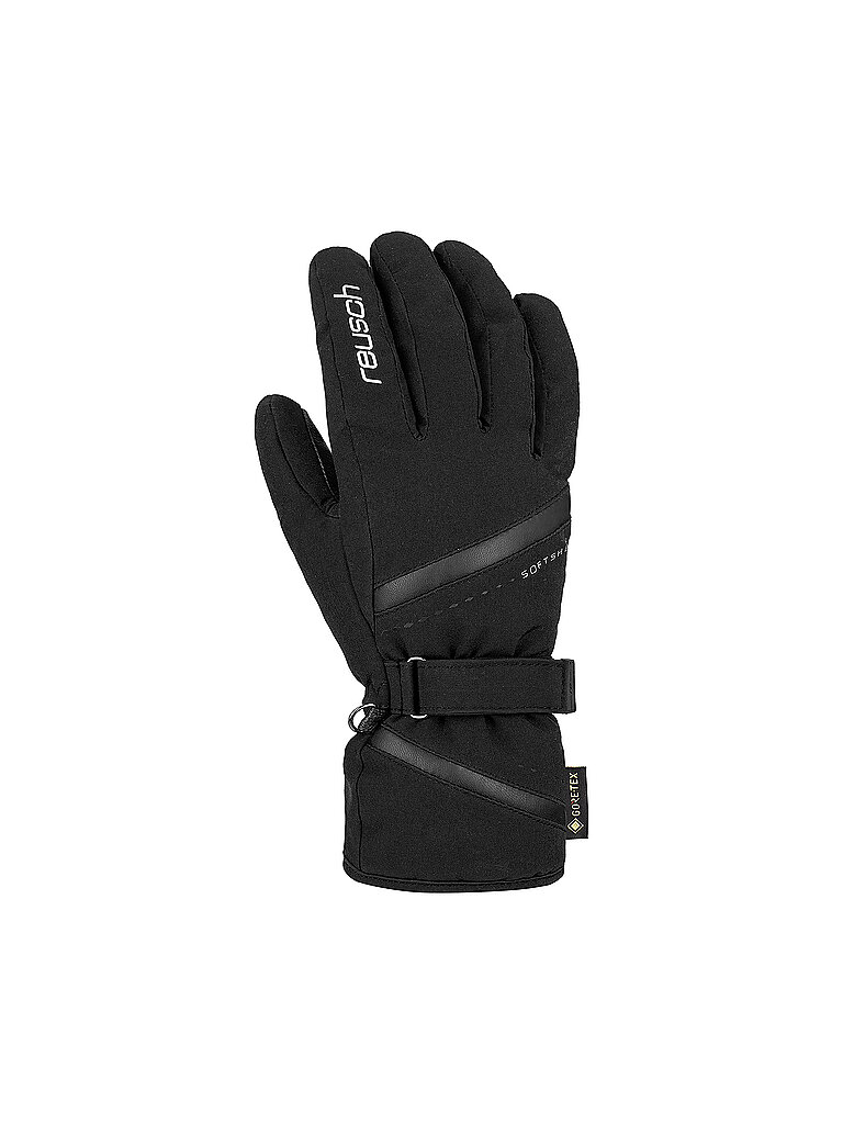 Reusch Skihandschuhe Gore-Tex Wasserdicht Polyester-Goatskin Schwarz