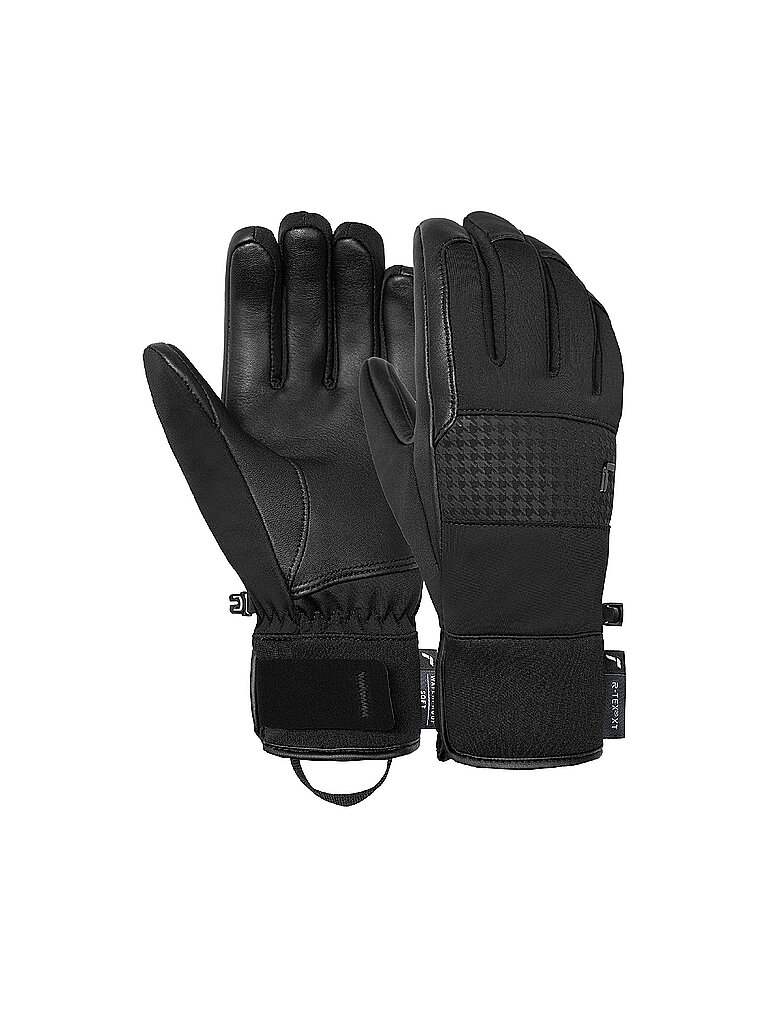 Reusch Skihandschuhe Wool Blend Softshell Schwarz