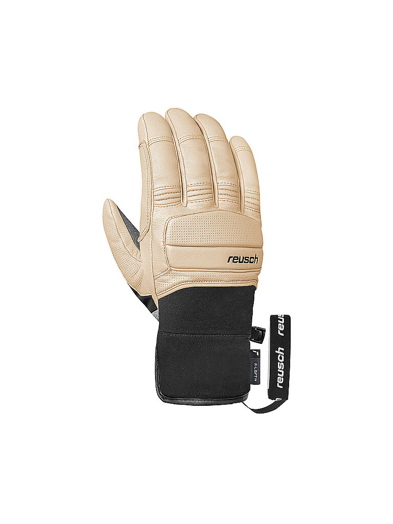 REUSCH Herren Skihandschuhe Alpine Heritage camel | 8,5