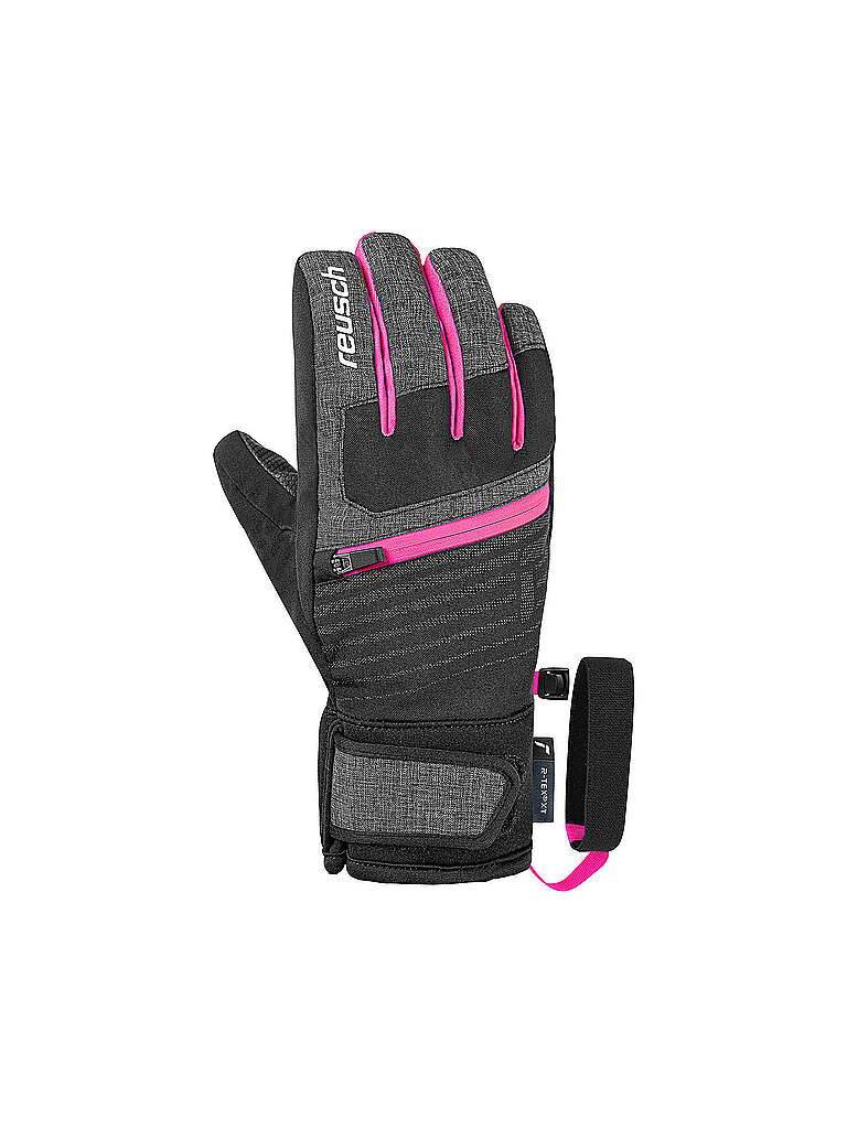 REUSCH Kinder Skihandschuhe Leo R-TEX schwarz | 4,5