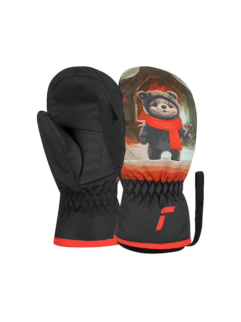 REUSCH | Kinder Skifauster Scottie | schwarz