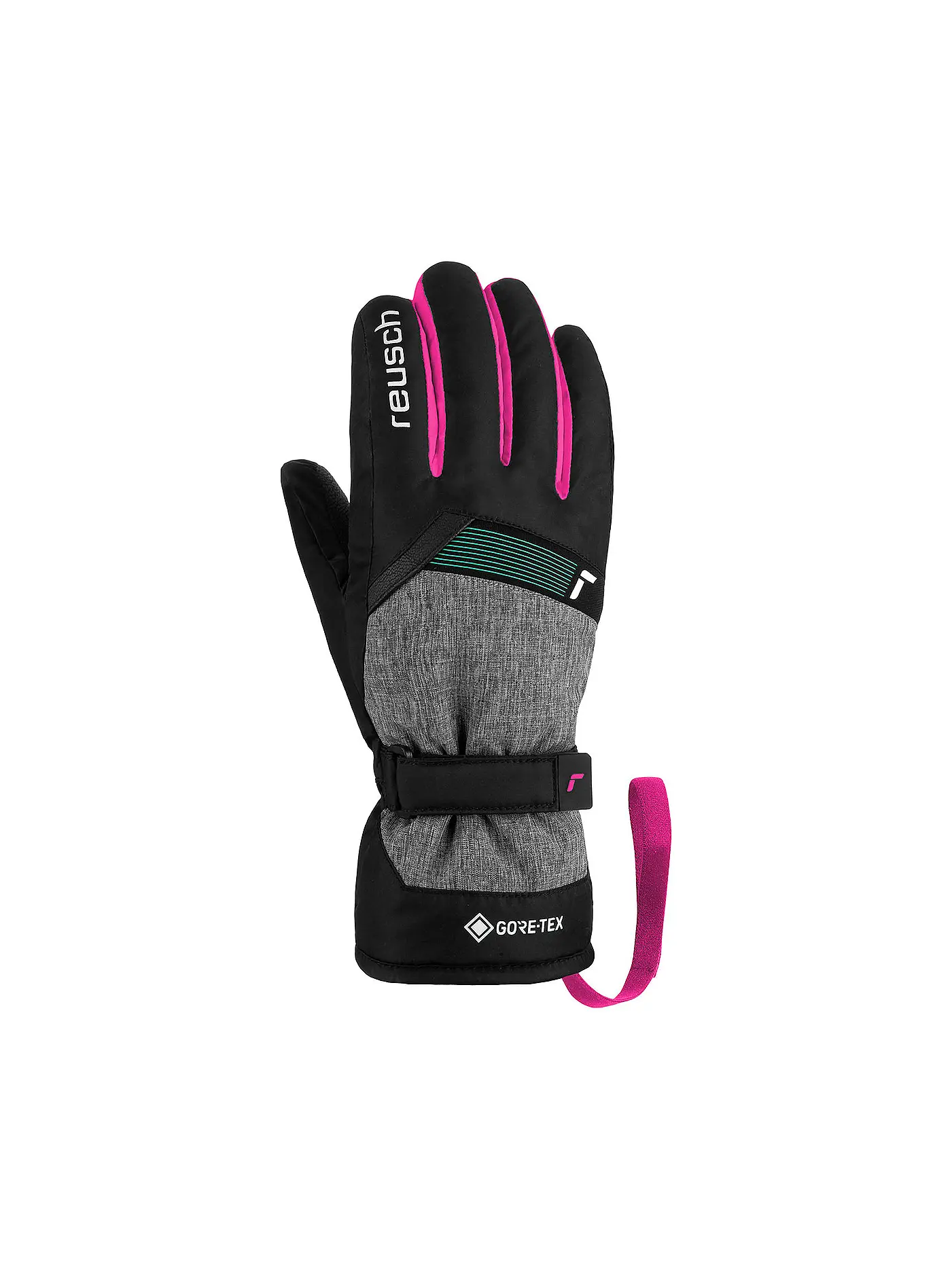 REUSCH | Kinder Skihandschuhe Flash Gore-Tex Junior | grau
