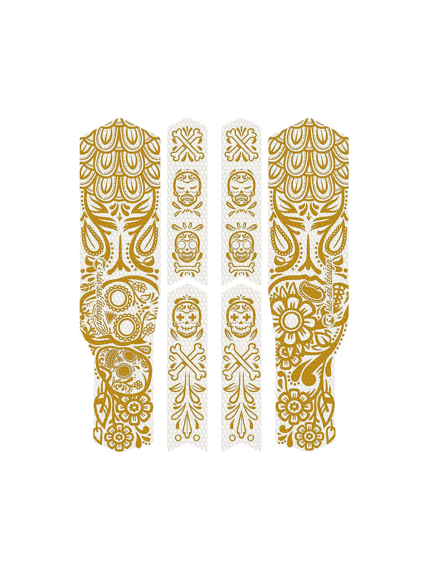 RIESEL DESIGN | chain:TAPE 3000 Maori Grey | gold