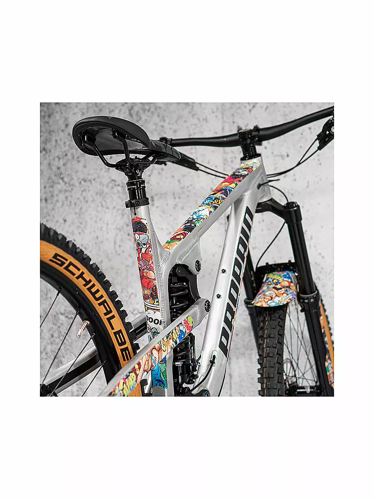 RIESEL DESIGN | frame:TAPE 3000 Stickerbomb | bunt