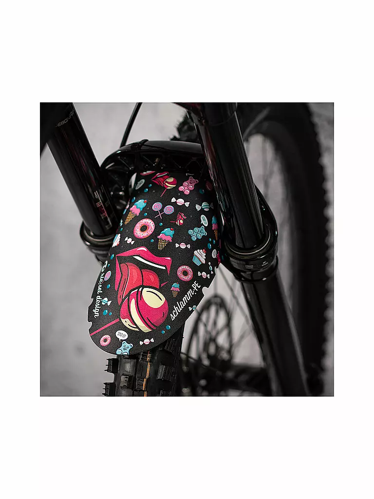 RIESEL DESIGN | Mudguard schlamm:PE Candy | schwarz