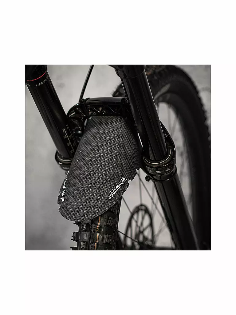 RIESEL DESIGN | Mudguard schlamm:PE Carbon 21 | schwarz