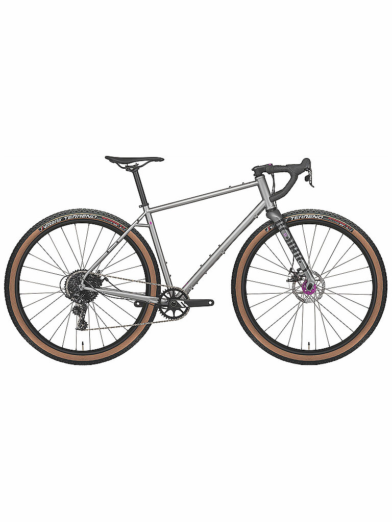 RONDO Gravel Bike Bogan ST2 Offroad Bikepacking 2022 silber | S