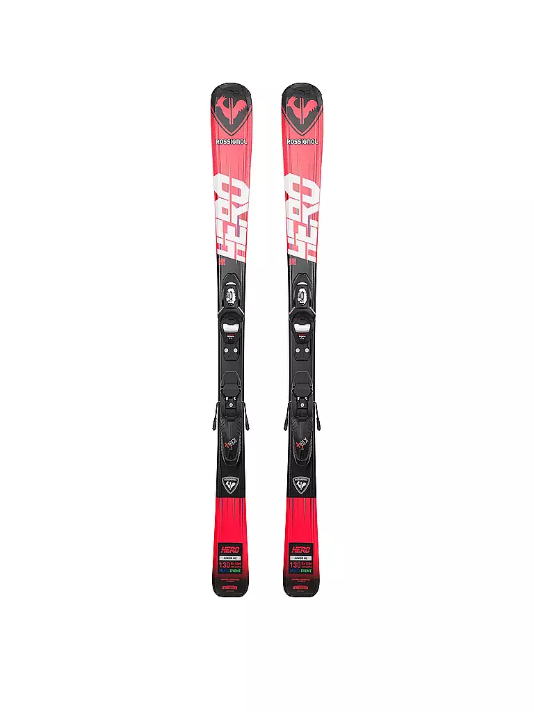 ROSSIGNOL | Jugendski Set Hero JR 100-120 + KID X 4 GW | rot