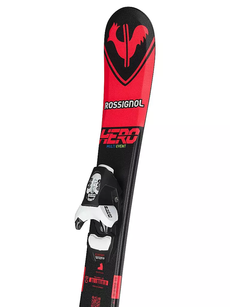 ROSSIGNOL | Kinderski Set Hero Pro JR + Team 4 | schwarz