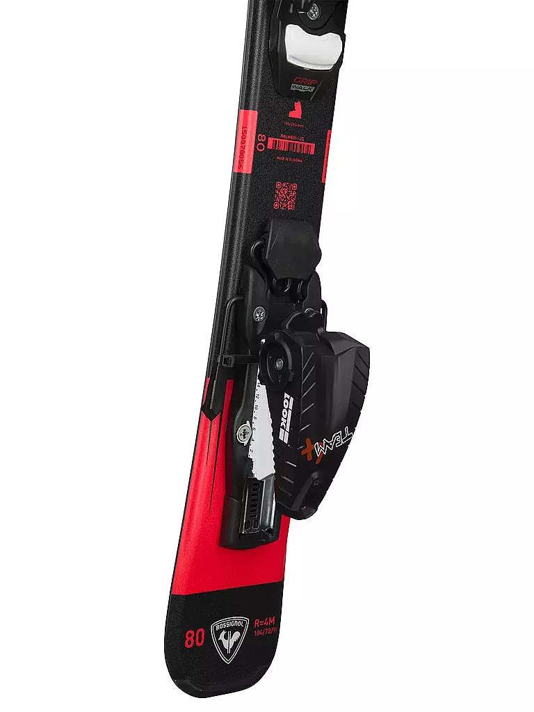 ROSSIGNOL | Kinderski Set Hero Pro JR + Team 4 | schwarz