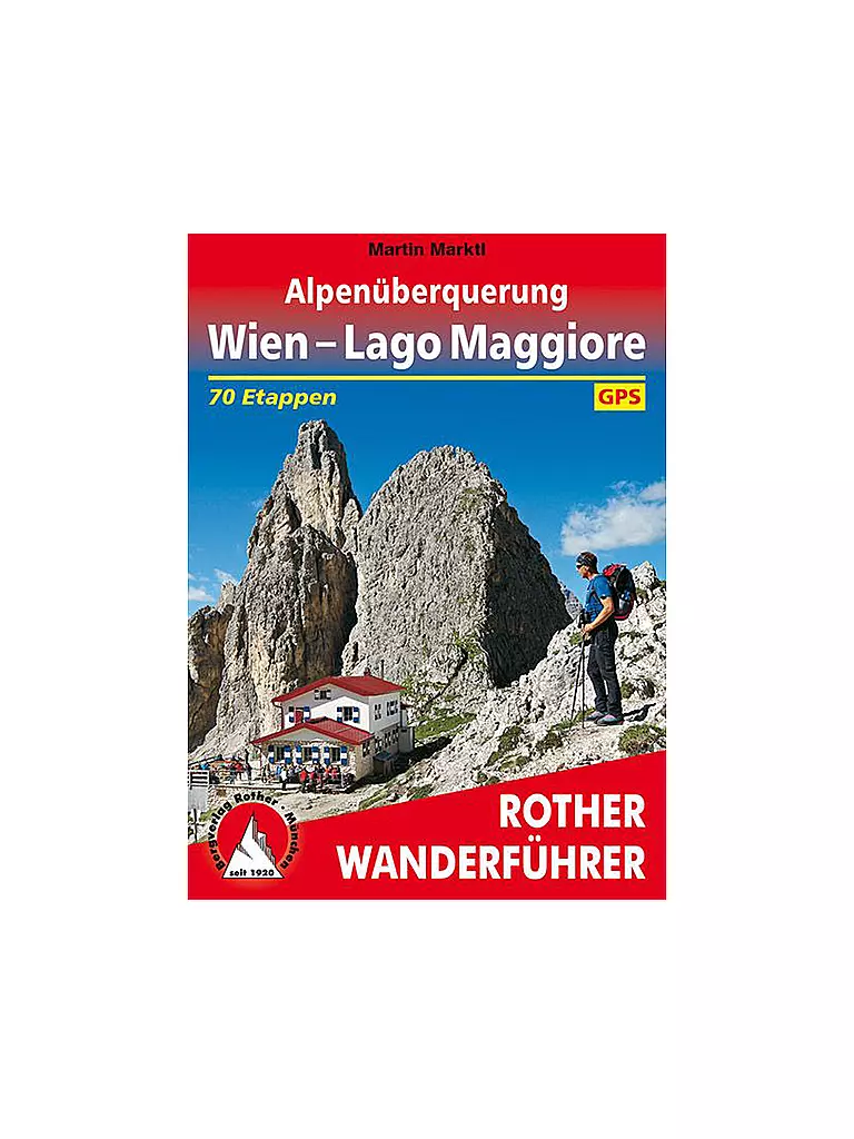 ROTHER | Alpenüberquerung Wien - Lago Maggiore | keine Farbe