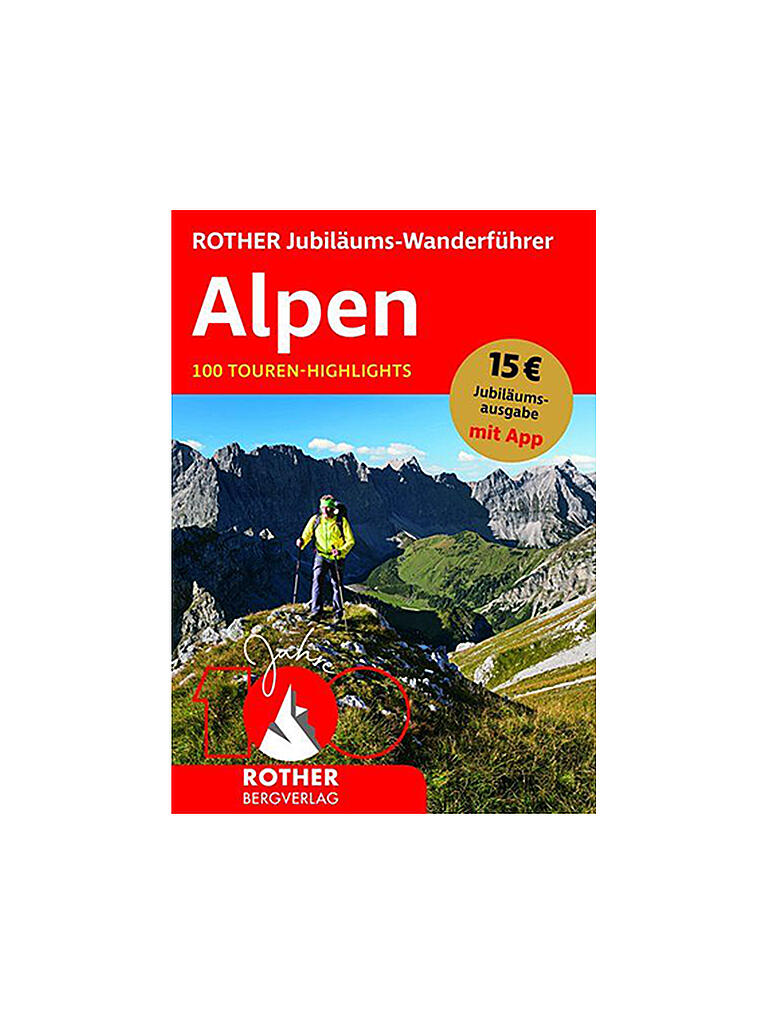 ROTHER | Jubiläums-Wanderführer Alpen | keine Farbe