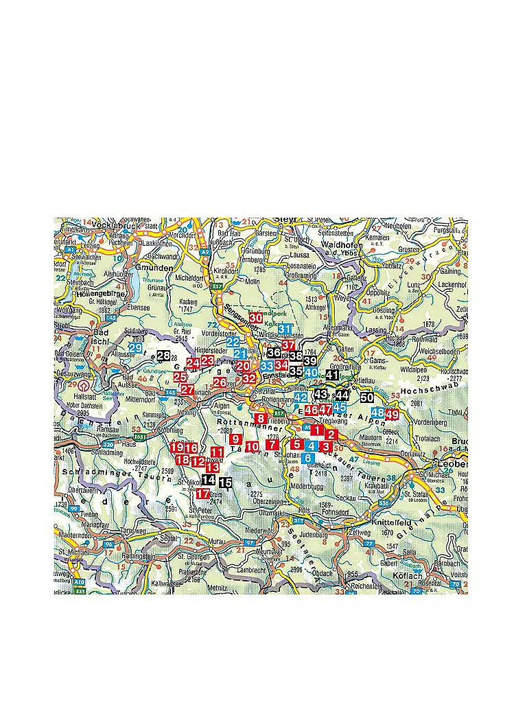 ROTHER | Skitourenführer Obersteiermark mit angrenzendem Oberösterreich | keine Farbe