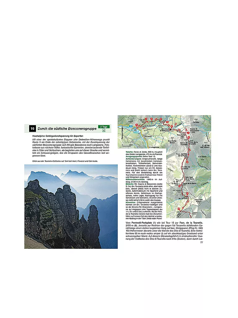 ROTHER | Wanderführer Dolomiten 7 | keine Farbe