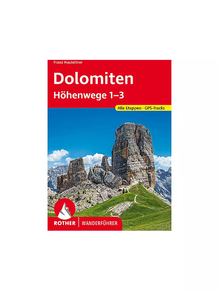 ROTHER | Wanderführer Dolomiten Höhenwege 1-3 | keine Farbe