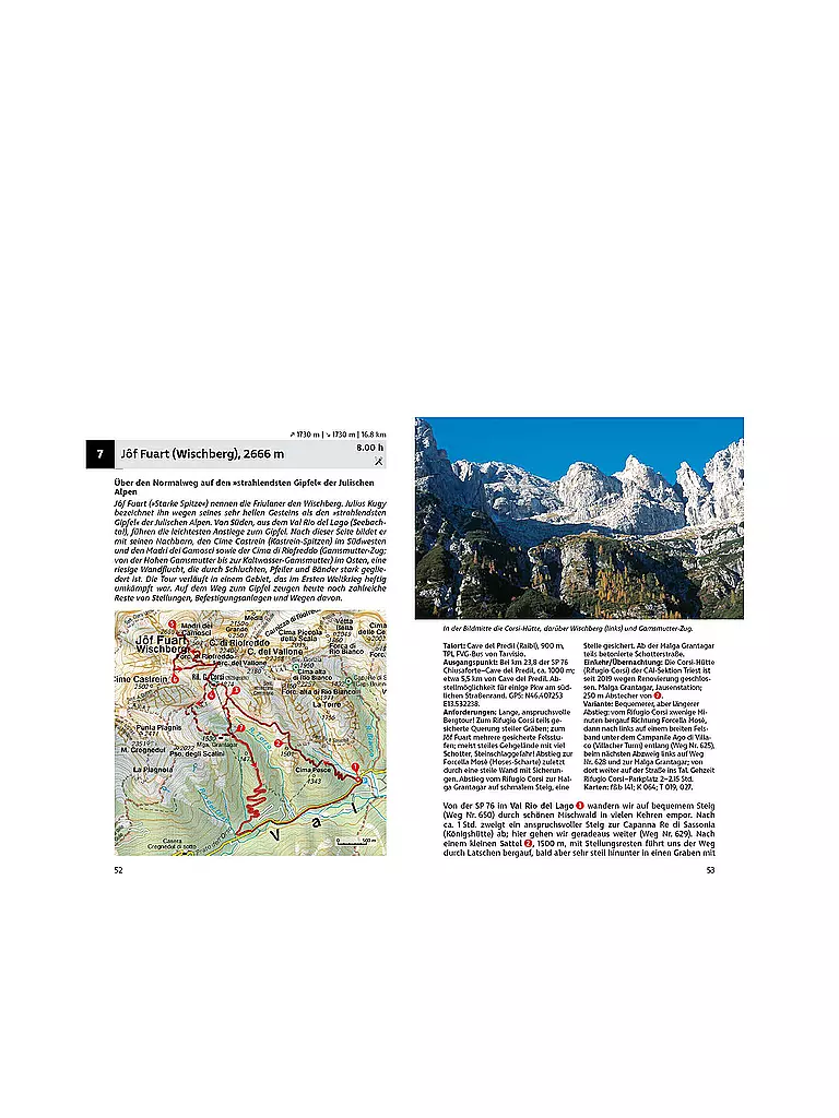 ROTHER | Wanderführer Julische Alpen | keine Farbe