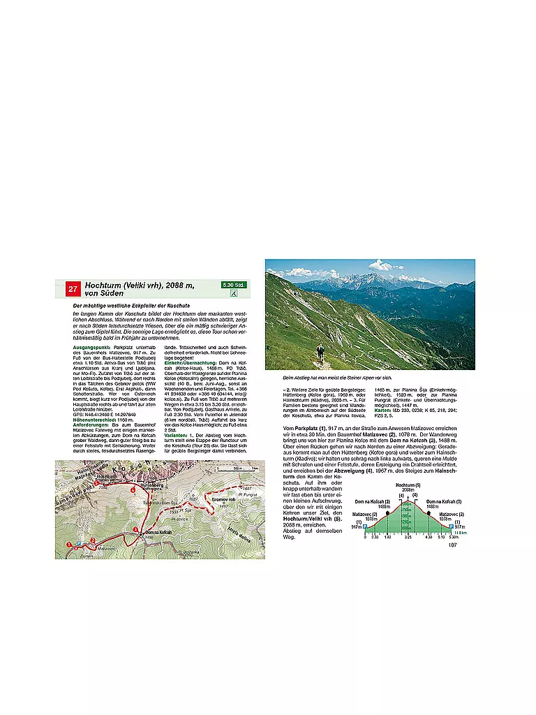 ROTHER | Wanderführer Karawanken und Steiner Alpen | keine Farbe
