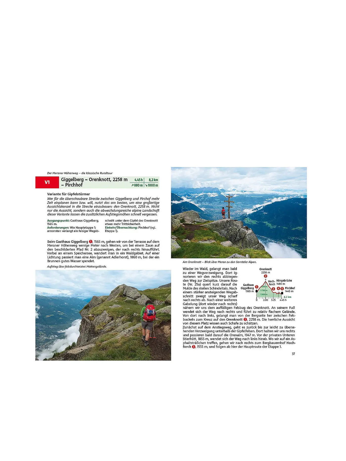 ROTHER | Wanderführer Meraner Höhenweg | keine Farbe