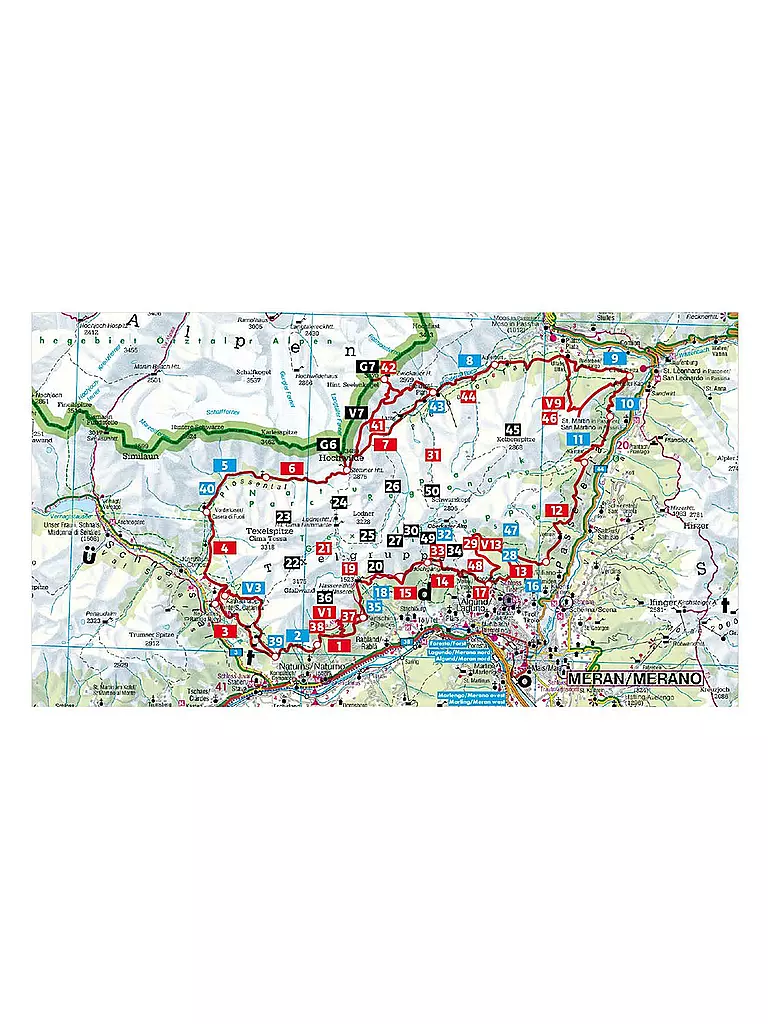 ROTHER | Wanderführer Meraner Höhenweg | keine Farbe