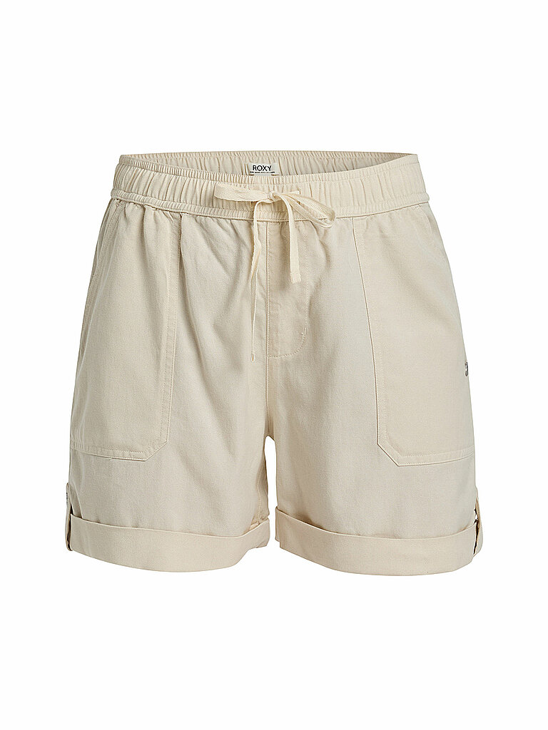 Roxy Beachshort Regulärer Bund Lyocell-Baumwolle Beige