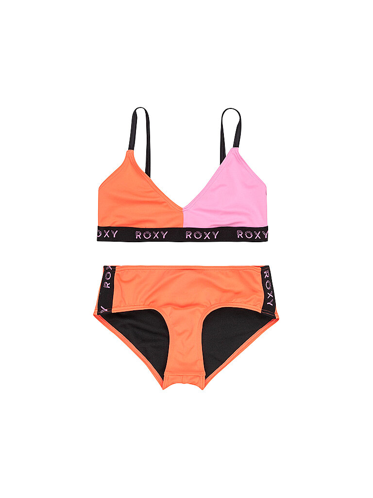 Roxy Bikini Colorblock Tri-Set Polyester-Elastan Bunt