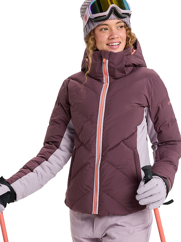 Roxy Snowboardjacke Snowdrift Hoodie DryFlight Beere