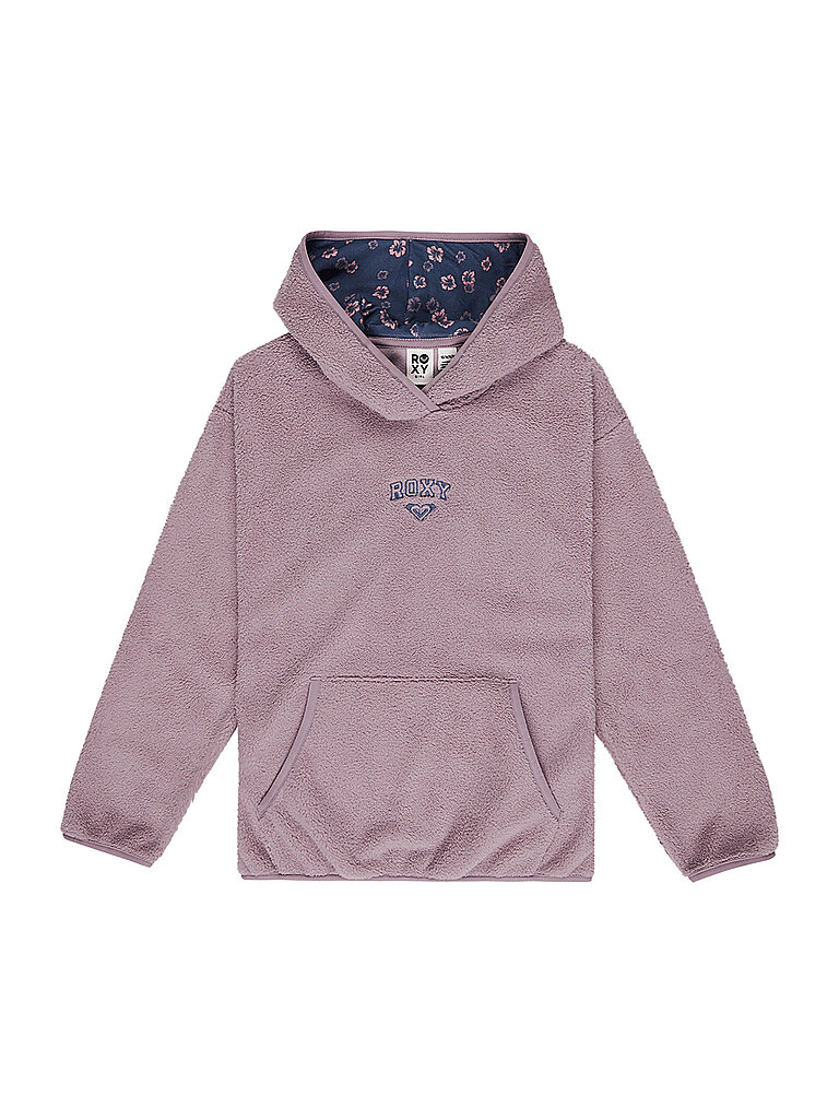 Roxy Pullover Regular Fit Sherpa Kapuze Rosa