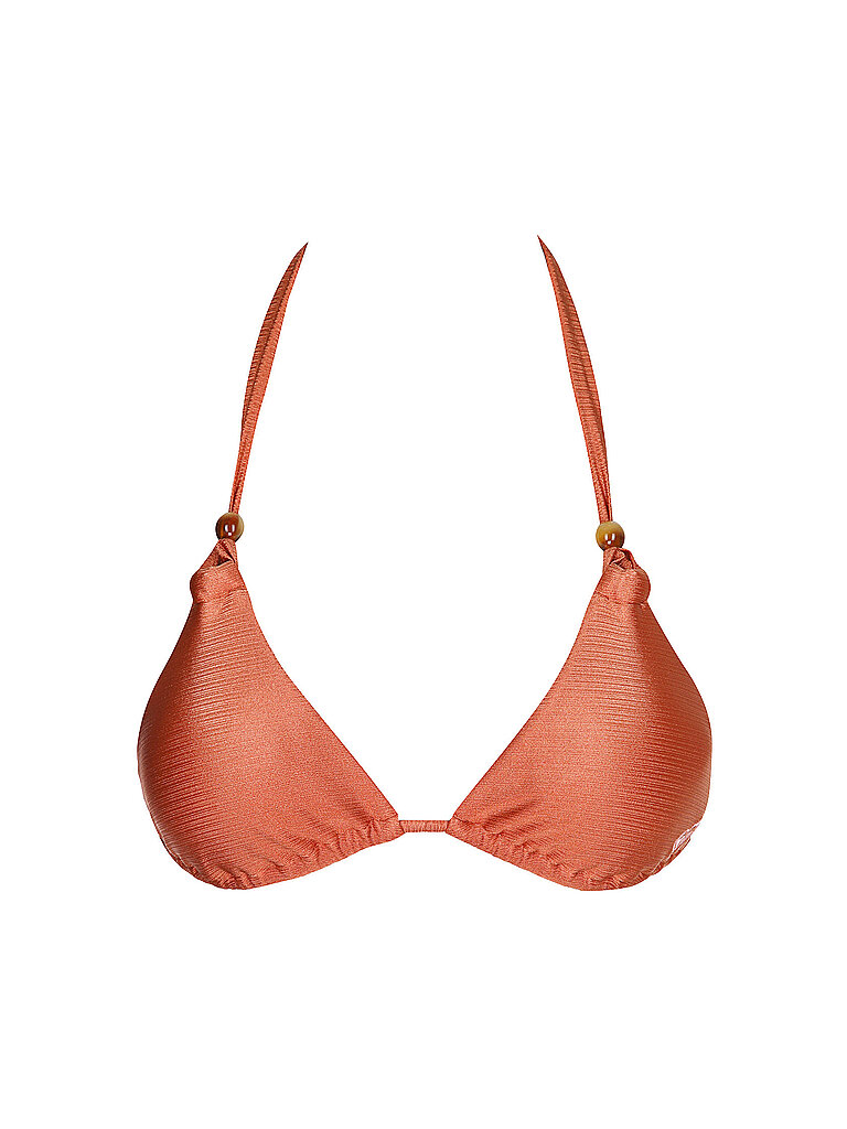 Roxy Bikinioberteil Triangle Perlen Braun