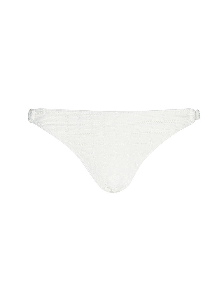 Roxy Bikinihose Island Cheeky Häkel-Look Stoff Weiss