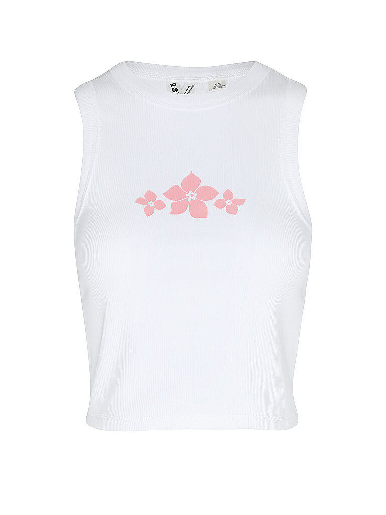 Roxy Beachshirt Iconic Days Baumwoll-Elastan-Mischgewebe Weiss