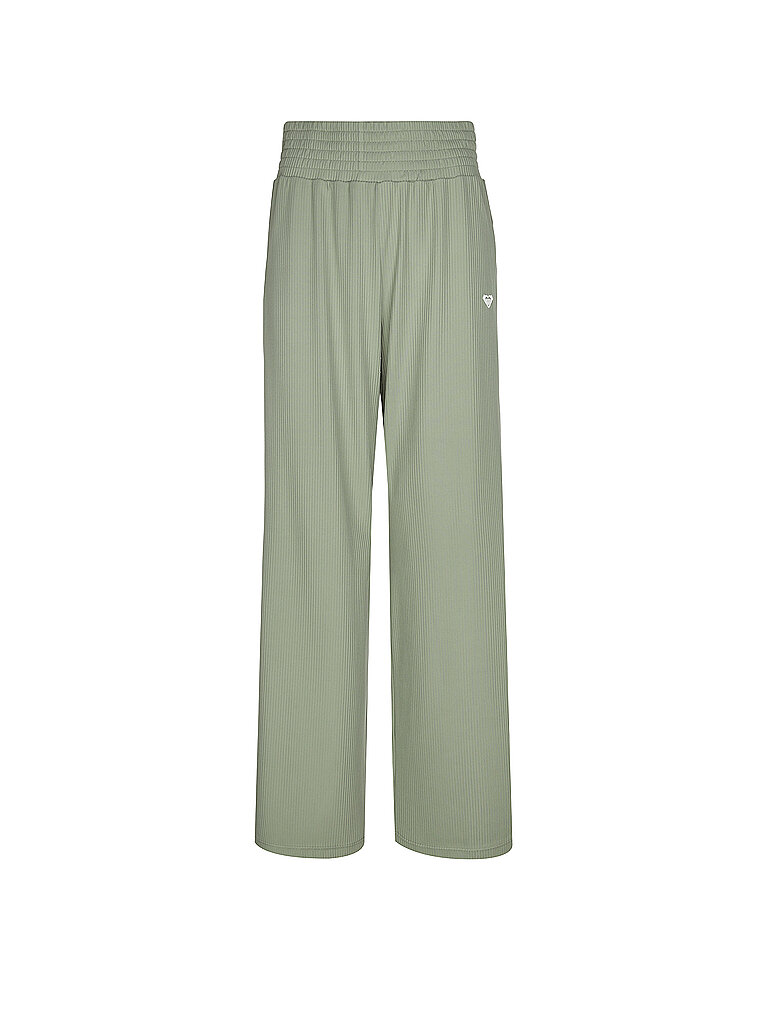 Roxy Jogginghose Rise Vibe Recyceltes Polyester Olive