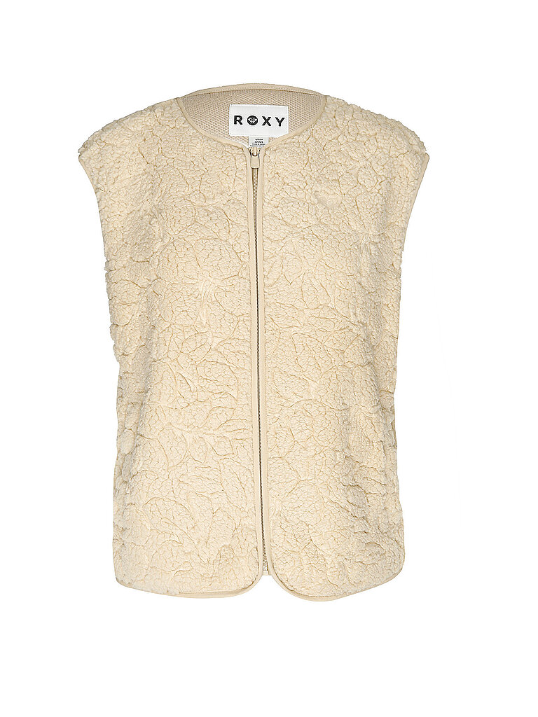 ROXY Damen Fleeceweste Best Town creme | XS
