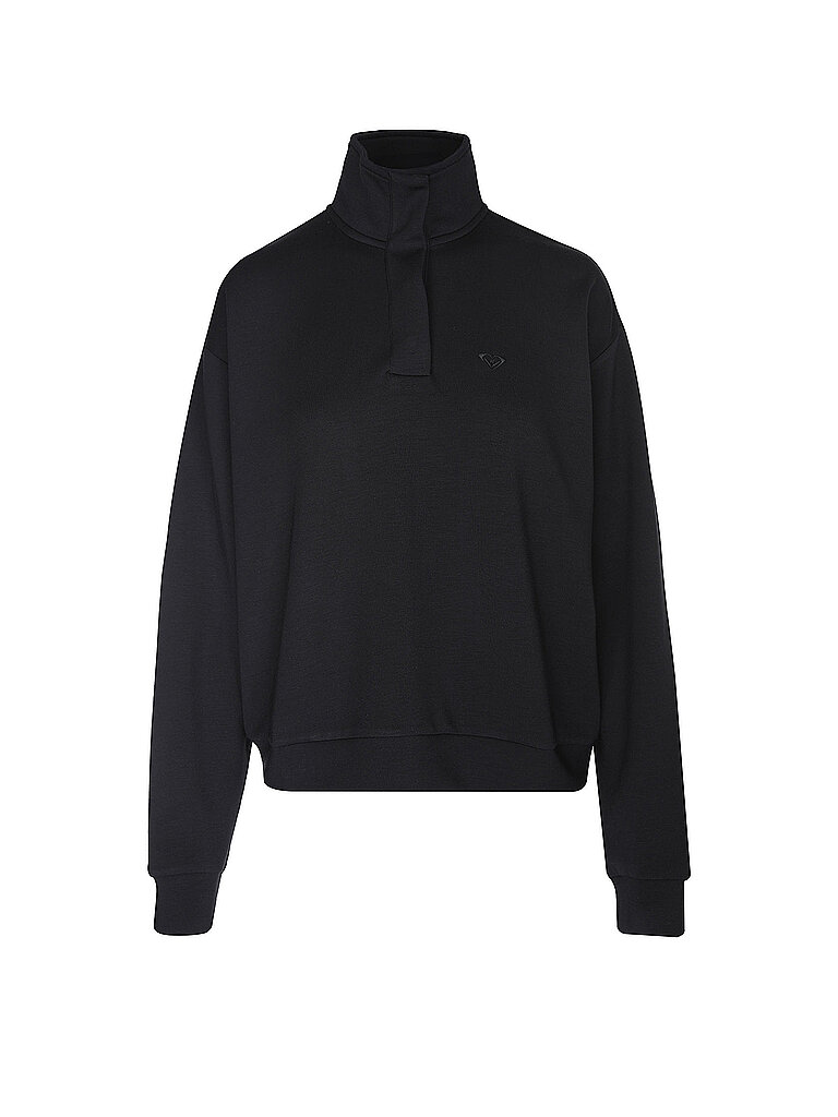 ROXY Damen Sweater Rise & Vibe Fleece schwarz | M