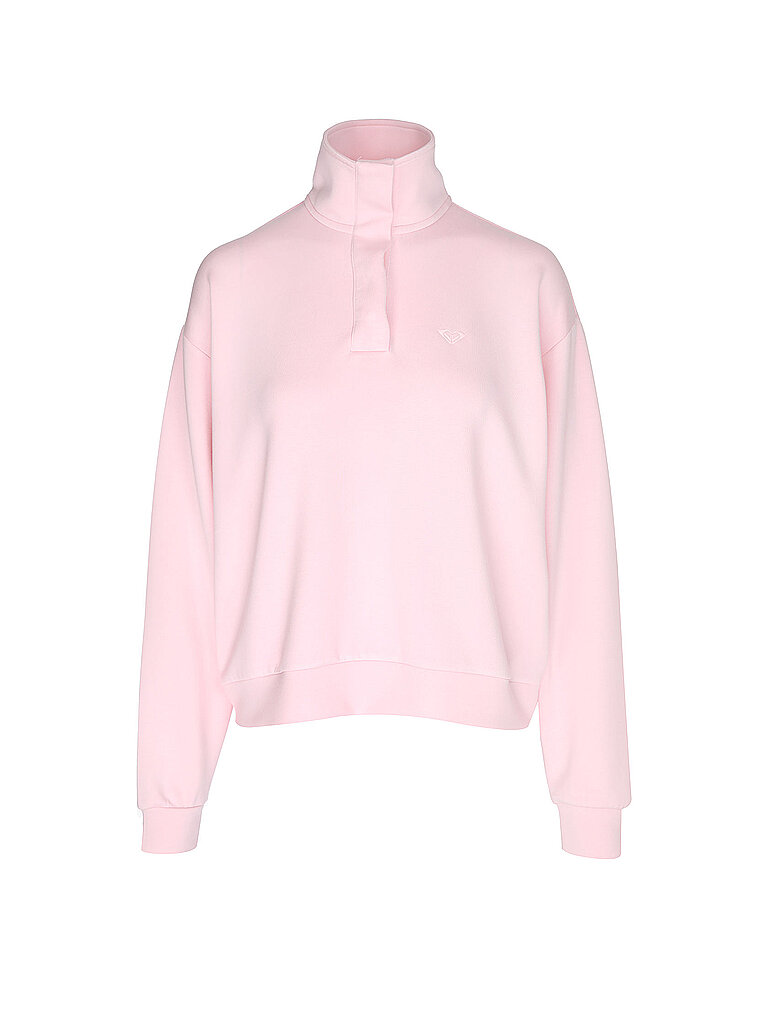 ROXY Damen Sweater Rise & Vibe Fleece rosa | S