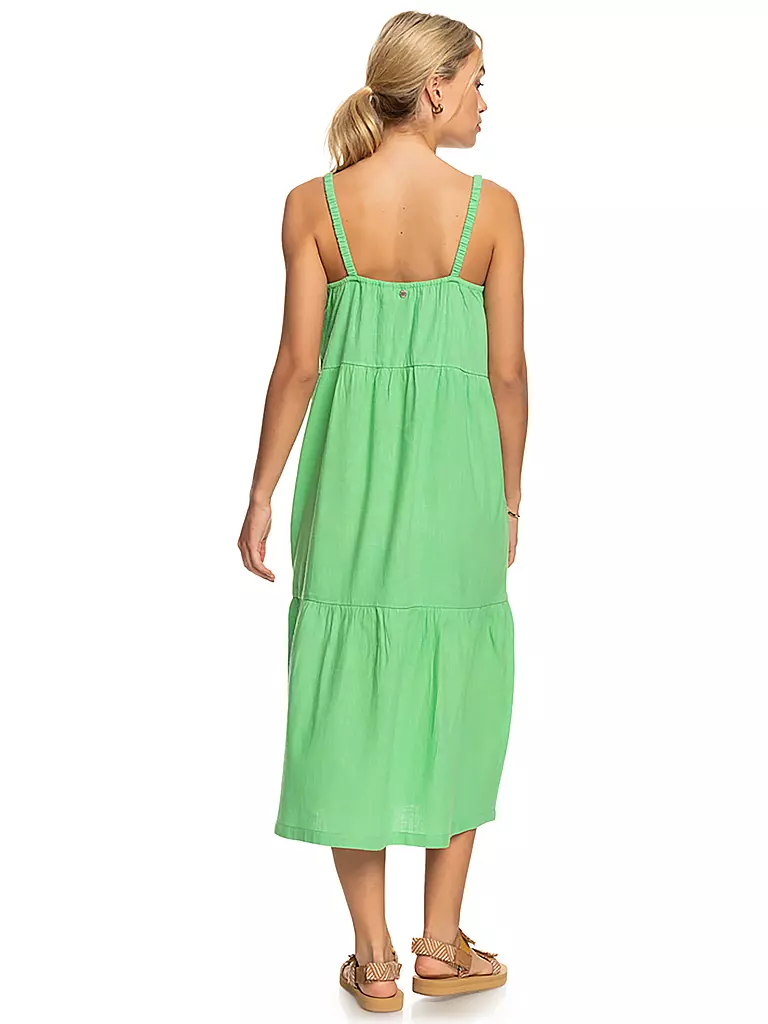 ROXY | Damen Beachkleid Waiting Line Midi | hellgrün