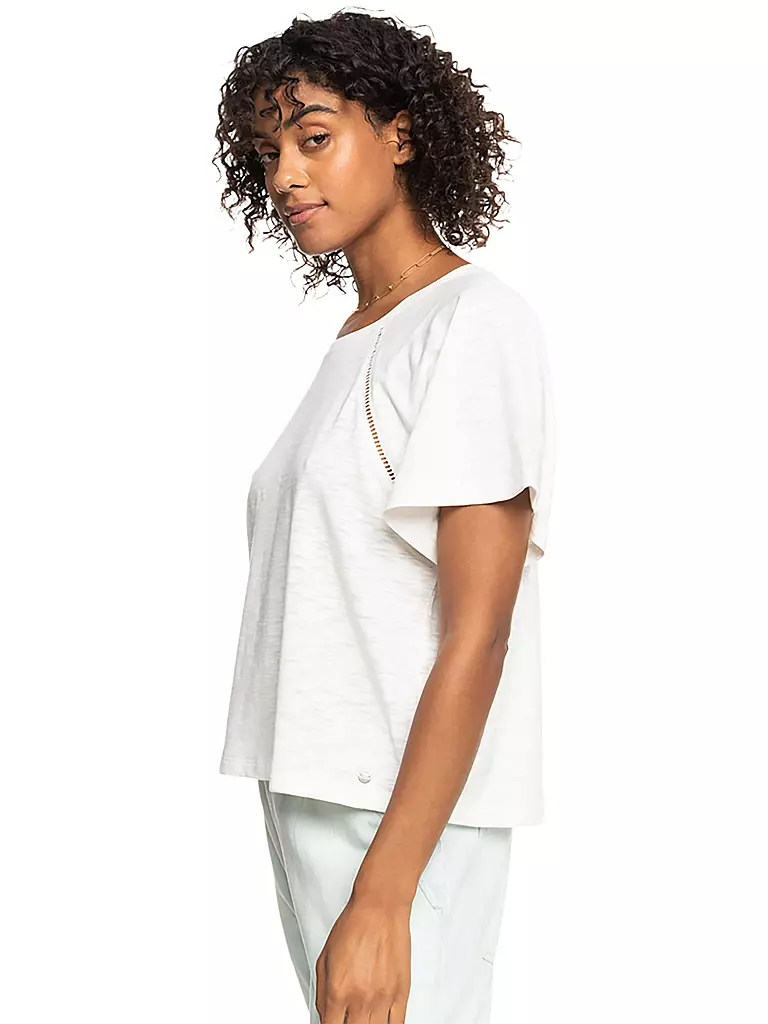 ROXY | Damen Beachshirt Time On My Side | weiss