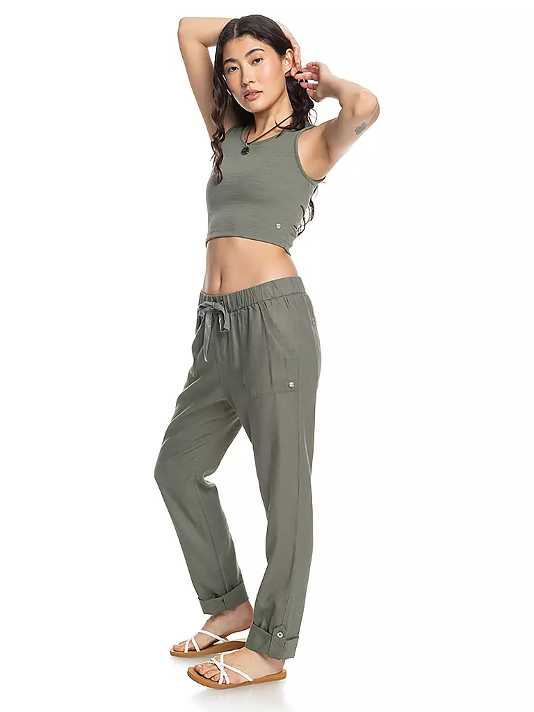 ROXY | Damen Cargohose On The Seashore | olive