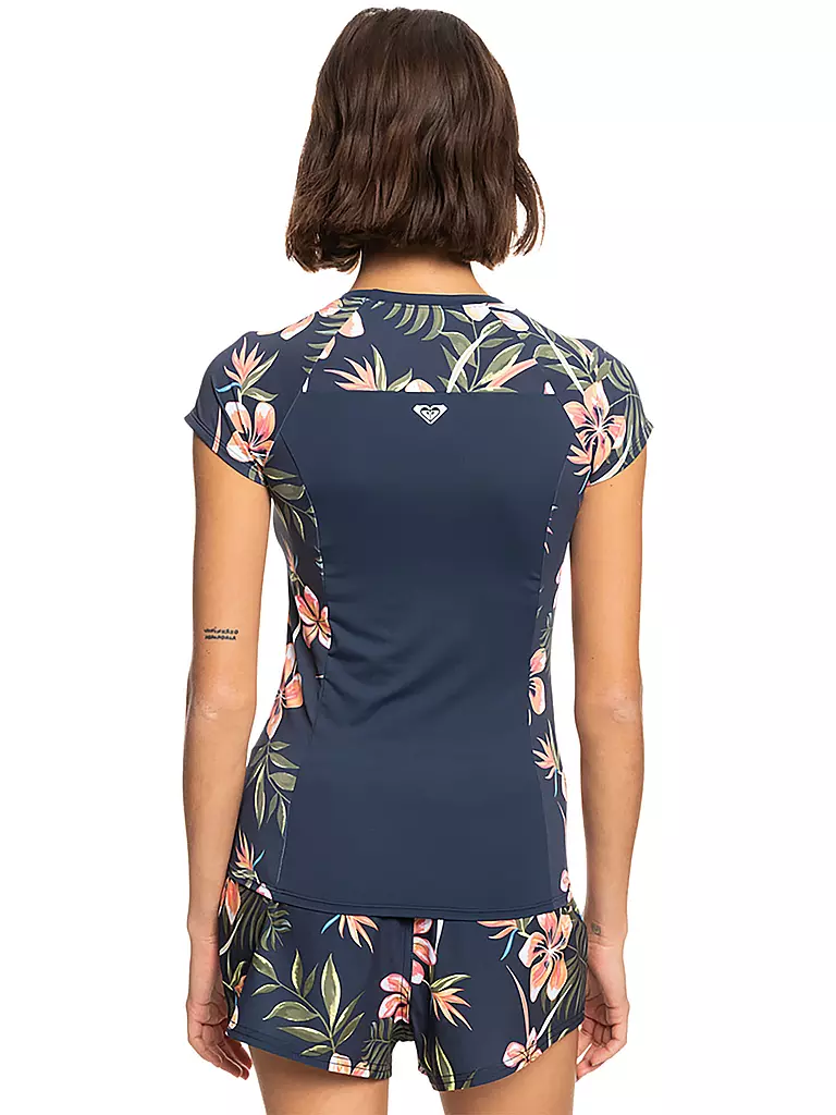 ROXY | Damen Rushguard Printed  | dunkelblau