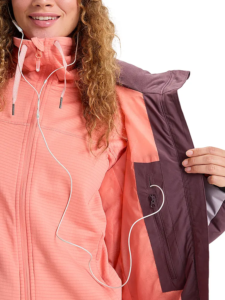 ROXY | Damen Snowboardjacke Snowdrift Hoodie | 