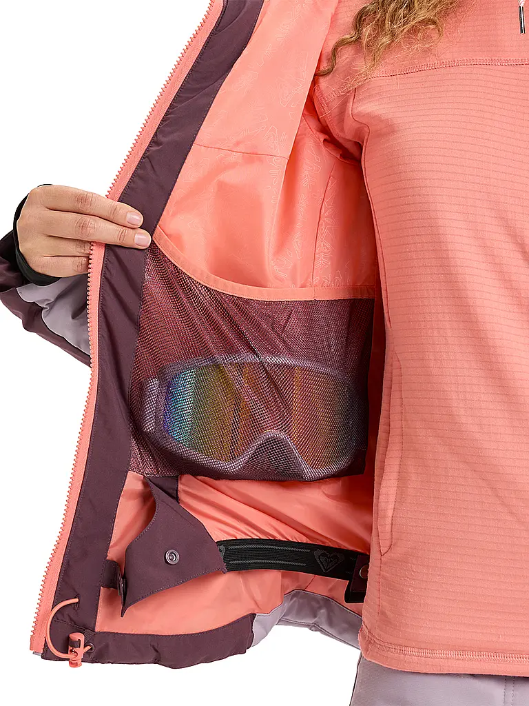 ROXY | Damen Snowboardjacke Snowdrift Hoodie | 