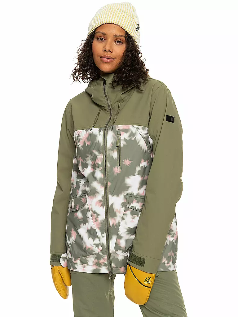 ROXY | Damen Snowboardjacke Stated | grün