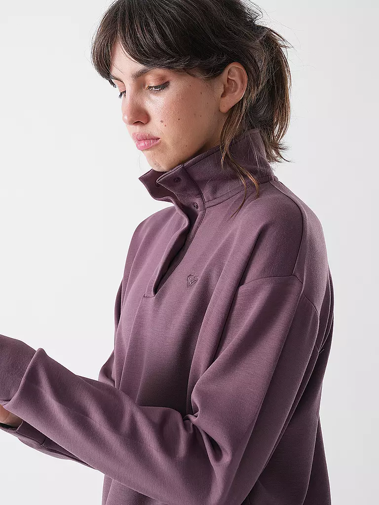 ROXY | Damen Sweater Rise & Vibe Fleece | weiss
