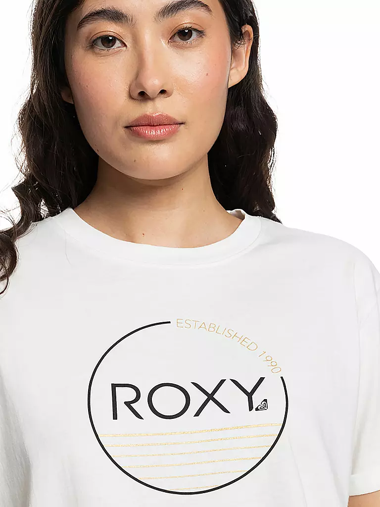 ROXY | Damen T-Shirt Noon Ocean | weiss