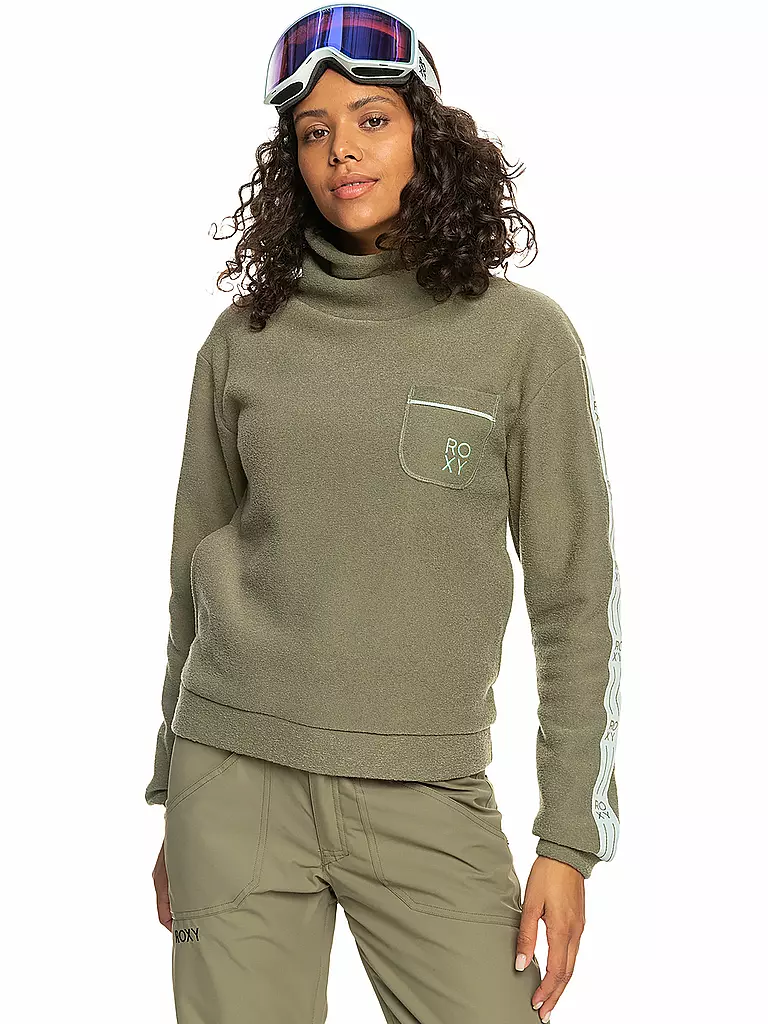 ROXY | Damen Unterzieh Pullover Kirah mit Stehkragen | grün