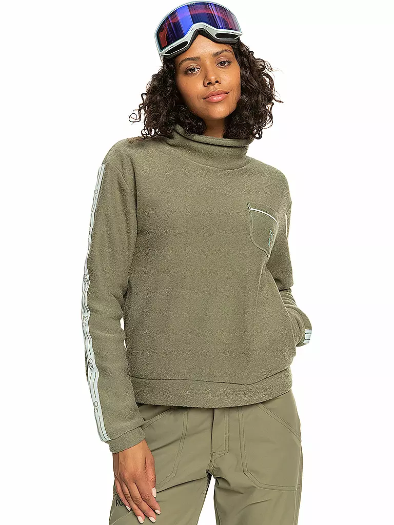 ROXY | Damen Unterzieh Pullover Kirah mit Stehkragen | grün