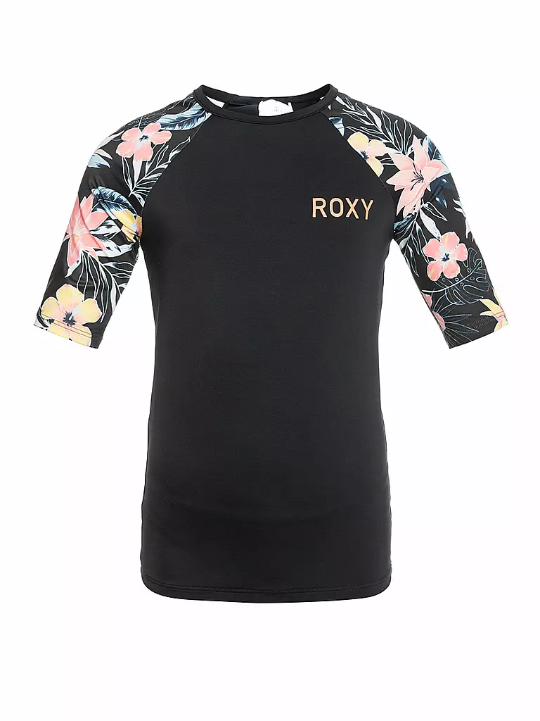 ROXY | Mädchen Lycrashirt Printed  | schwarz