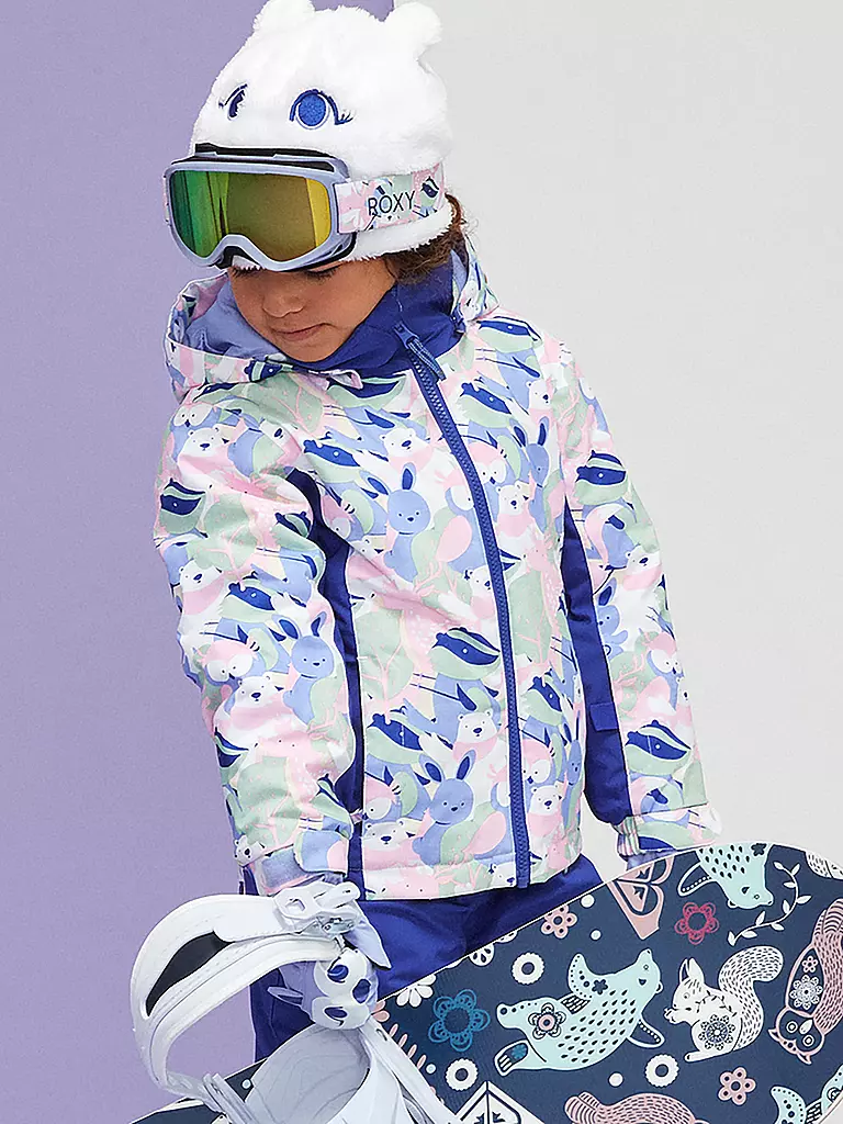 ROXY | Mini Mädchen Skijacke Snowy Tale | blau